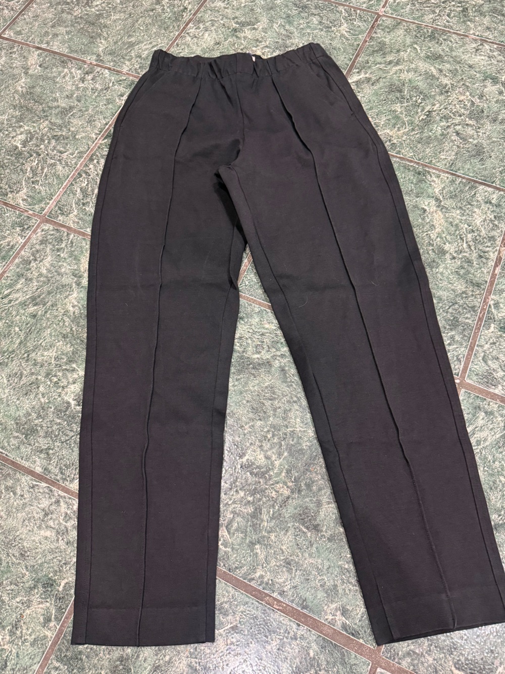 Everlane Women’s Black Casual Trousers - Elastic Waist